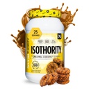 Isothooritas WHey Protein Isolat, Caramel Coconut Cookie, 2 lb - Ultra Absorbable Branched Chain Acids (BCAA) Powder dengan 25g Per Serving, Low Carb - Build Muscle & Accelle Recovery