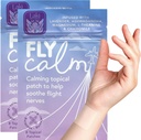 Laki Communals Fly Calm Patch (2-Pack, 8 per Pack) Arun 124; Plant - berbasis Ingreations untuk Perjalanan Udara Stress 124; Tenangkan Takut Terbang