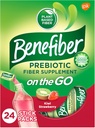 Benefiber Pada Go Prebiotic Fiber Powder untuk Kesehatan Digetical, Bubuk Bubuk Serat Daily Fiber, Kiwi Strawberry Flavor Pack - 24 Sticks (5.28 Ounces)