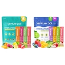 Venture Pal Sugar Free Beat Electrolyte Pawder - Liquid Daily IV Drink for Rapid Hidration & Party Recovery 124; 5 Vitamins & 7 Electrolytes 124; Keto Friendly 124; Non-GMO 124; Sertifikasi Vegan 124; 16 Sticks