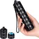 Weekly Metal Pill Organizer - Travel Pill Box, waterproof Pil Kasus, 7 Day Aluminum Alloy Pill Container, Portable Pill Holder for Medicine, Suplemen, Fish Oil