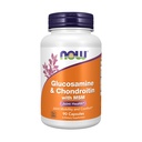 Suplemen NOW Foods, Glucosamin & Chondroitin dengan MSM, Gabungan Kesehatan, Mobility dan Comfort *, 90 Veg Capsules
