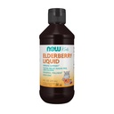 Suplemen SEKARANG, Elderberry Liquid untuk Anak-anak dengan Zinc dan Astragalus, Dukungan Imune *, 8- Ounce, paket mungkin bervariasi