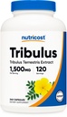 Tribulus Terrestris Extract 1500mg, 240 Capsules - 45% Saponins, 120 pelayan, Non-GMO, Gluten Free