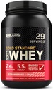Optimum Nutrition Gold Standard 100% Whiy Protein Powder, Strawberry & Cream, 2 Pound (Packaging May Vary)