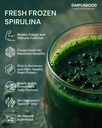 Spirulina Cubes - High Protein, Vitamin-Rich Superfood dengan Natural Flavor - Vegan, Gluten- Free Powerhouse Spirulina Pods for Smoothies (1.680, Kilograms)