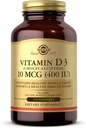 Solgar Vitamin D3 (Cholecalferol) 10 MCG (400 IU), 250 Softgels - membantu mempertahankan Healthy Bones & Teeth - Imune System Support - Non-GMO, Gluten Free, Dairy Free - 250 Servings