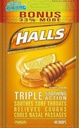 Panggilan Menthol - Cough Supresan / Oral Anestesi, Honey- Lemon, Drops, 40 ct.