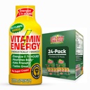 Vitamin Energy B12 11.000% Spear Energy Shot Mango 24 Pack, 260mg Natural Caffeine, B12 & B6, Nootropic Focus, Vitalitas, Zero Sugar, Gluten- Free, Vegan, Kosher, 1.93 fl oz