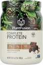 PlantFusion Complete Vegan Protein Powder - Tanaman berbasis Protein Powder dengan BCAAs, Enzymes Digetical dan Pea Protein - Keto, Gluten Free, Soy Free, Non-Dairy, No Sugar, Non-GMO - Chocolate 1lb