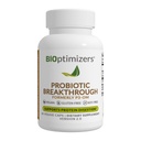 BiOptimizers Probiotic Breakpoint - Lacrosillus Plantatum OM Provinsi & Prestigium Health Suplement for Gut, Digetical & Imune Dupport for Women Elderly- 60 Vegan Capsules