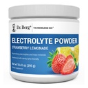 Dr. Berg Zero Sugar Hydration Keto Electrolyte Powder - Enhanced w / 1000 mg of Potasium & Real Pink Himalaya Salt (TIDAK Tabel Garam) - Strawberry Lemonade Hydration Pendukung minuman - 50 Pelayan