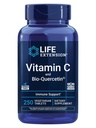 Ekstensi Hidup Vitamin C dan Bio- Quercetin ®, Cardiovaskular Suplemen Kesehatan, Dukungan Imune, Sangat menyerap, kuiri C, Gluten Bebas, Non-GMO, Vegetarian, 250 Tablet