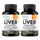 Sandhu 's Liver Cleanse Detox & Repair Dups: 124; 70 Capsules (Paket 2); Herbal Supplemen Untuk Kesehatan Liver;