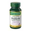 Suplemen Probiotik Nature 's Bounty Laciillus Acipolylus - Probiotic Daily Probiotic for Women / Men Digetical Health, 100 Juta Organisme, Vegetarian, 1 Serving per Hari, 120 Tablet
