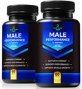 (2 Paket) Blue Vigor Max Pills for Men, All- Natural Formula untuk Pria Fitness dan Stamina, Premium Capsules for Daily Nutrition, Performance & Energy, Suplemen Resmi untuk Man Review (120 Capsules)