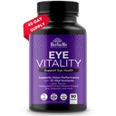 HerbaMe Eye Vitamin Tambahan dengan Lutein, Bilberry, Beta Carotene L-Taurine, Zinc dan Quercetin, 90 Capsules, Supports Vision, Ocular dan Macalar Health, Membantu Mata Filter Blue Light