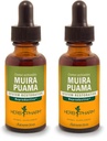 Herb Pharm Muira Puama Ekstrak untuk Dukungan Sistem Reproduktif - 1 Ounce (Paket 2)