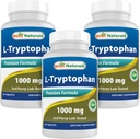 Terbaik: L- Tryptophan 1000 mg 60 Tablets (60 Cacah 3)