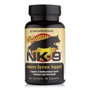 American BioSciences NK-9, AHCC Suplemen untuk Dogs & Cats - Ditary Suplemen untuk Mendukung Sistem Imune - Dibuat untuk Pertahanan Imune Pet - 30 Kapsul, 250mg / Kapsul