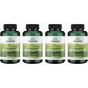 Swanson Ashwagandha Powder Suplemen - dengan Akar Ashwagandha ke Proless Stress Relief & Energy - Ayurvedic Sumur Alam (100 Kasules, 450mg Masing-masing) 4 Pack