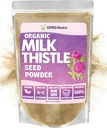 XPRS Nutra Organic Milk Thistle Powder - Premium Milk Thistle Powder Rich di Silymarin dan Antioksidants - Milk Thistle Seeds Dukung Liver Health - Vegan Friendly Milk Thistle Organic (16 Ounce)