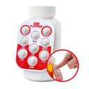 Pill Popper Medication Tracker, Daily Pill Reminder, Small and Portable Memory Aid with Buttons, Attaches to Pill Container, Tracks up to 3 Doses per Day, Multicolor, 3-Pack - Easy To Use To Use Product