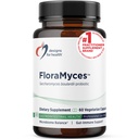 Design for Health FloraMyces 500mg Saccharomyces Boulardii Probiotic - Gut Health Suplemen Shelf - Stable Digetical Progories for GI Health - Dairy- Free, Vegan Probiotic (60 Capsules)