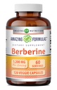 Amazing Formulas Berberine Supplemen 1200 Mg per Serving 124; Veggie Capsules 12.4; Non-GMO 124; Gluten- Free 124; Dibuat di USA (1 Pack, 120 Count)