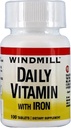 Windmill Daily Vitamin with Iron and Beta- Carotene