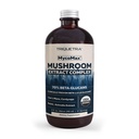 MycoMax Mushroom Complex - 70% Beta Gerians, Max Potency Mushroom Suplemen, US Grown + Ultrasonic Extraction - Limons Mane, Cordyceps, Reishi & More - Promotes Cognition, Imunity, Energy - 8 oz.