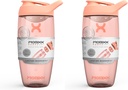 ProxmixPurSUIT Protein Shaker Bottle - Premium Sports Blender Bottles for Protein Mixes and Supplement Shakes - Clean, Durable Protein Shaker Cup (Paket 2)
