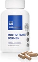 Kapsul Multivitamin - Lengkap Vitamin & Mineral Suplemen Kesehatan Manusia Harian dengan Saw Palmetto, Lycopene, dan Zinc - Prostate Kesehatan, Energi, dan Tidur 124; 60 Capsules