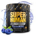 ALPHA LION Core Pra Workout w / Creatine for Performance, Beta Alanine for Muscle, Powder, L-Citrulline for Pompa & Tri- Source Caffeine for Substained Energy (30 Servings, Blue Raspberry Flavor)