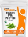BulkSuplements.com Organic Pea Protein Powder - Plant Based & Vegan Protein Powder