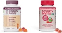 SmartyPants Teen Teen Multivitamin Gummies: Omega 3 Fish Oil (EPA / DHA), Vitamin D3, C, Vitamin B12 & Kids Probiotic Immunity Gummies: Pregories & Progories for Digetical Health