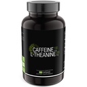 SYMNTTION Caffeine 100mg, L-Theanine 200mg - 120 Count (V-Capsules) / 120 Servings: Diproduksi dalam cGMP-Terdaftar Fasilitas di AS; Vegan & Gluten Bebas