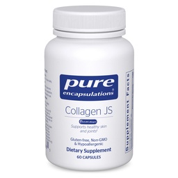 Encapsulasi Murni Collagen JS - Skin & Gabungan Kesehatan * - 1.000 mg Hydrolyzed Biocell Collagen - Gluten Free & Non- GMO - 60 Kapsul