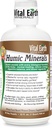 Vital Earth Minemic Humic Minecult - Fulvic Acid Suplement with 70 + Trace Minetrals, Electrolites for Recovery & balance, 32 Oz + 1 Oz Cup