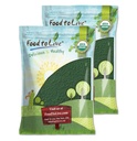 Makanan untuk Bubuk Spirulina Hidup Organik, 16 Poundster- Non- GMO, Kosher, Raw Blue-Green Algae, Vegan Superfood, Bulk, Non-Irrated, Murni Vegan Green Protein, Rich in Vitamin & Minemins, Hebat untuk Minuman