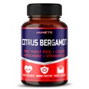 Citrus Bergamot Supplement with Red Yeast Rice, CoQ10, Artichoke, Vitamin D3 - Dukung Overall Circulation Wellness and Imune System (150 Count (Paket 1))