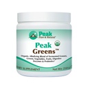 Peak Pure & Natural Peak Greens Dukung keseimbangan pH dan Alkalinitas 124; Superfood Green Dots Powder 12.4; Campuran Grasted, Vegetable, & Fruit 124; Digetical Enzyme & Probiotic Powder