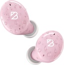 Back Bay Tempo 30 Wireless Earbuds for Small Ears - Award- Winning Sound, Sweatproof Bluetooth Earbuds, Comfortable Ear Buds for Women, Pink Earphone Small Ear Canals, Long Battery Headphone