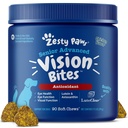 Zesty Paws Eye Supplement for Dogs - Vision Support with Antioksidants & Omega 3 Fatty Acids - 90 Chews