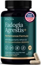 Fagoric Fadogia Agrestis 600mg for Natural Test Support (2X More Pure - 3X More Absorbend) Athlete Approve - Pasports Muscle Growth & Recovery, Healthy Energy Levels, Drive, Stamina & Mood - 60ct
