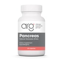 Allergy Research Group Pankreas Pork Suplemen - Pankreas Natural Glandular, 425mg Pankreas Enzymes, Digetical Amylase, Protease - 60 Count