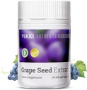 Vikki Grape Seed Extract Capsules 38100mg, 60 Count, Maximum Power with OPC Original Blueberry Essence
