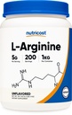 Nutricost L- Arginine Powder 1KG - Pure L-Arginine, 5g Per Serving