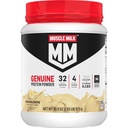 Muscle Milk Genuine Powder, Banana Crème, 1.93 Pounds, 13 Servings, 32g Protein, 4g Sugar, Calcium, Vitamin A, C & D, NSF Disertifikasi untuk Sport, Energizing Snack, Packaging May Wary