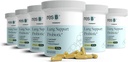 resbiotic resB Lung Dukung Probiotic Suplement - Lung Health Suplement for Smokers, Gut Health, Imune Adport, Respirate Care, Holy Basil, Turmeric, Clinical Tricly - 360 Capsules (6 Botol)